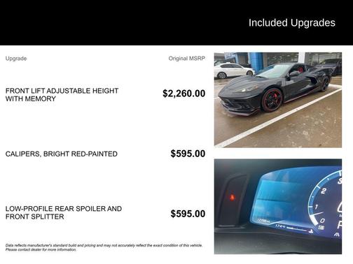 2022 Chevrolet Corvette Stingray w/2LT