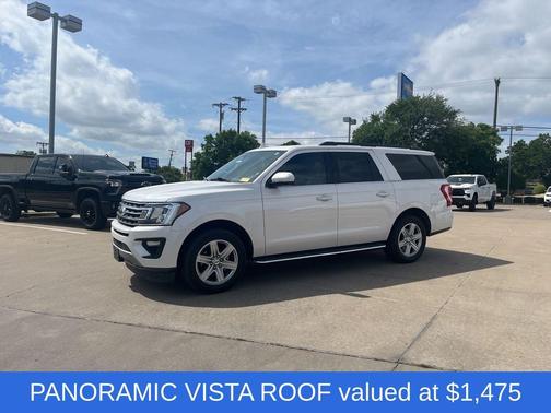 White Platinum 2018 Ford Expedition Max XLT