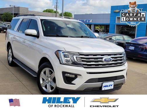 White Platinum 2018 Ford Expedition Max XLT