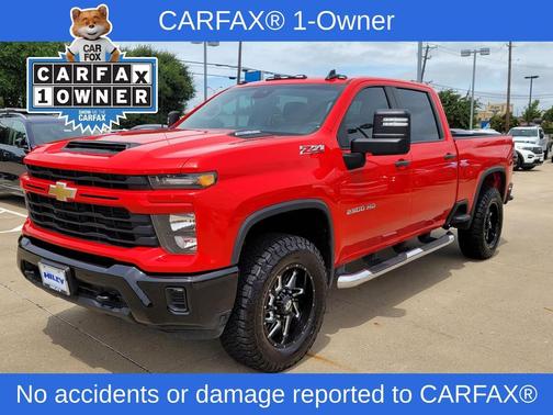 Red Hot 2024 Chevrolet Silverado 2500 Custom