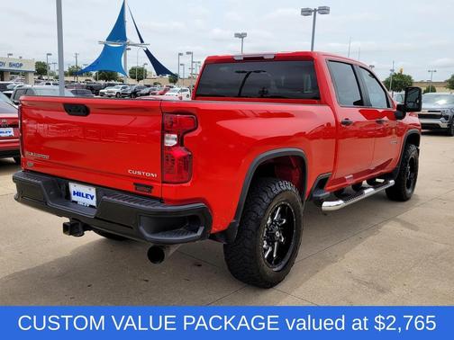 Red Hot 2024 Chevrolet Silverado 2500 Custom
