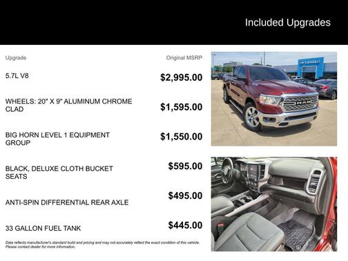 2022 RAM 1500 Big Horn/Lone Star