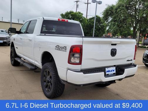 Bright White Clearcoat 2021 RAM 2500 Lone Star Crew Cab 4x4 6'4' Box