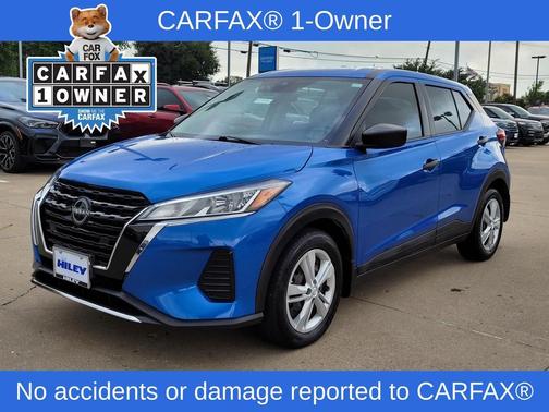 Electric Blue Metallic 2022 Nissan Kicks S