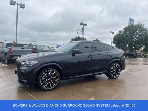 Carbon Black Metallic 2023 BMW X6 M Base
