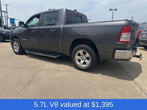Granite Crystal Metallic Clearcoat 2019 RAM 1500 Big Horn
