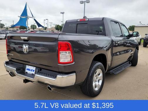 Granite Crystal Metallic Clearcoat 2019 RAM 1500 Big Horn