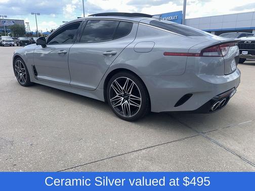 Ceramic Silver 2023 Kia Stinger GT2