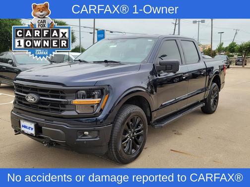 Antimatter Blue Metallic 2025 Ford F-150 XLT