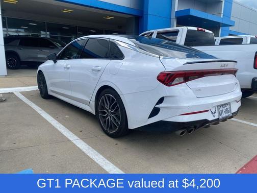 Glacial White Pearl 2023 Kia K5 GT