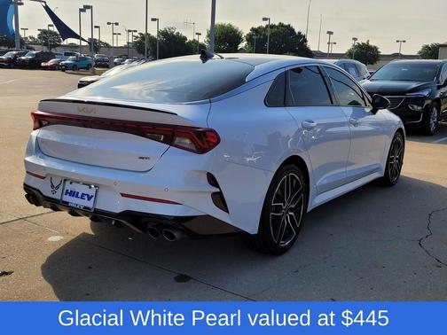 Glacial White Pearl 2023 Kia K5 GT
