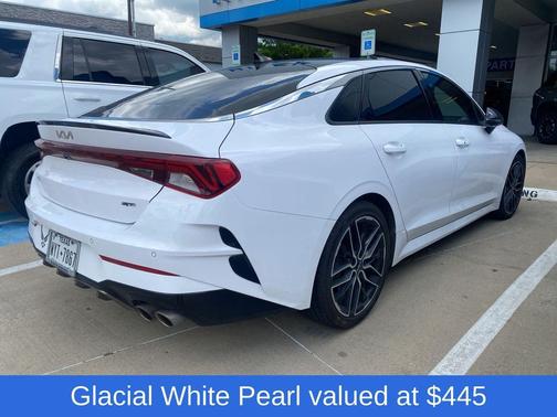 Glacial White Pearl 2023 Kia K5 GT