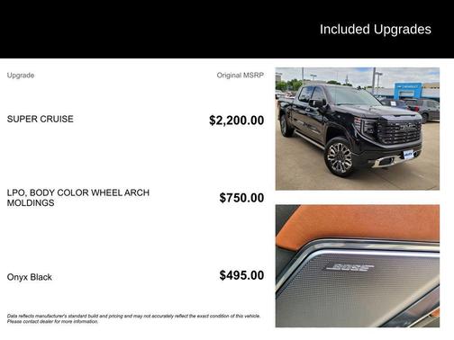 Onyx Black 2024 GMC Sierra 1500 Denali Ultimate