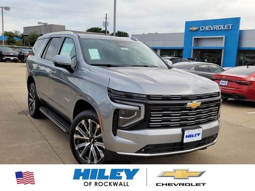 Sterling Gray Metallic 2026 Chevrolet Tahoe 4WD High Country