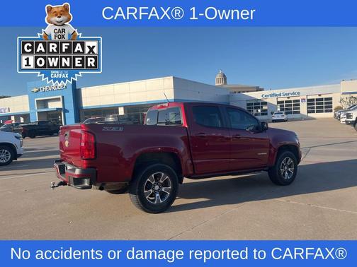 Cajun Red Tintcoat 2017 Chevrolet Colorado Z71