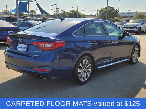 Lakeside Blue 2017 Hyundai SONATA Sport