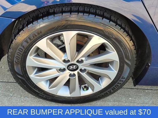 Lakeside Blue 2017 Hyundai SONATA Sport