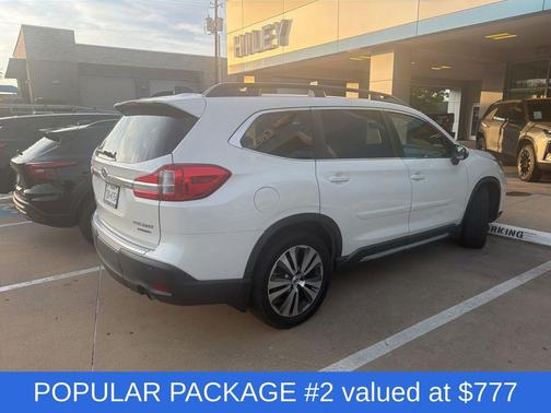 Crystal White Pearl 2020 Subaru Ascent Limited 7-Passenger
