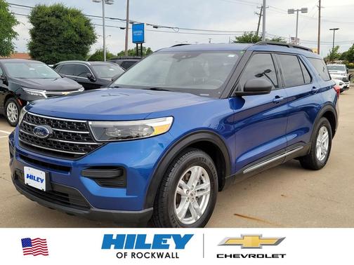 Atlas Blue Metallic 2020 Ford Explorer XLT