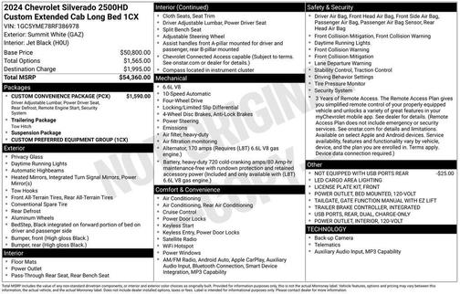 2024 Chevrolet Silverado 2500 Custom