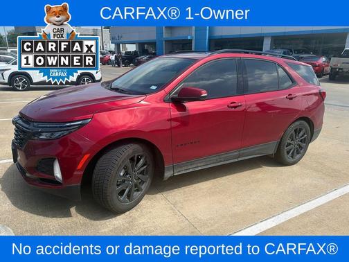 Radiant Red Tintcoat 2023 Chevrolet Equinox FWD RS