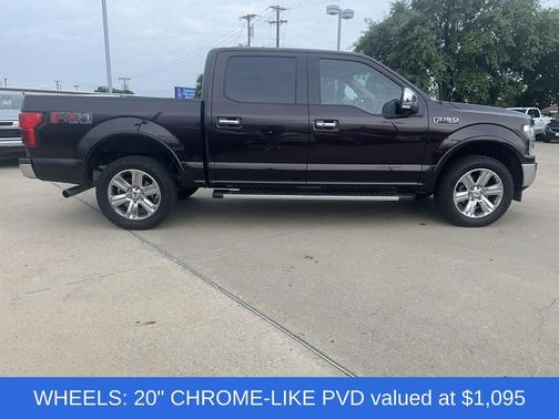 Magma Red 2018 Ford F-150 Lariat