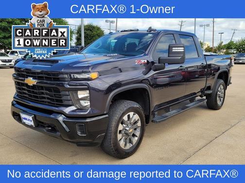 Dark Ash Metallic 2024 Chevrolet Silverado 2500 Custom