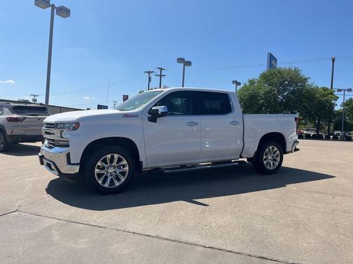 Summit White 2021 Chevrolet Silverado 1500 LTZ
