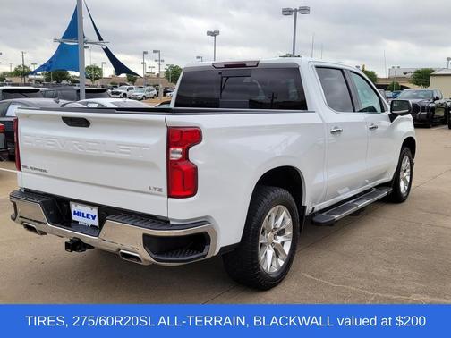 Summit White 2021 Chevrolet Silverado 1500 LTZ