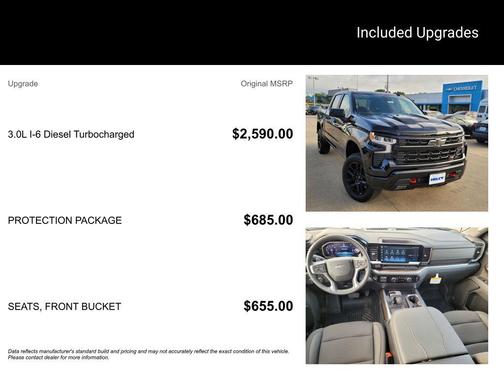Black 2026 Chevrolet Silverado 1500 LT Trail Boss
