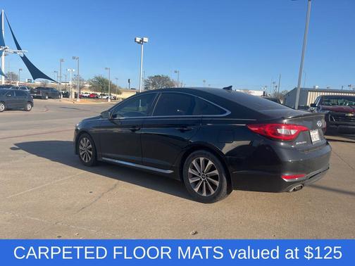 Phantom Black 2016 Hyundai SONATA Sport