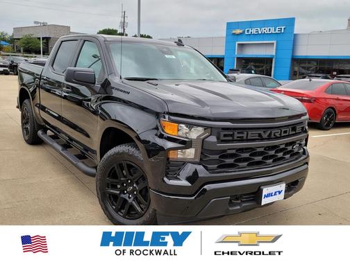 Black 2026 Chevrolet Silverado 1500 Custom