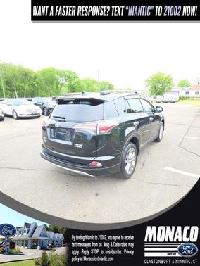 Black Sand Pearl 2017 Toyota RAV4 Hybrid Limited
