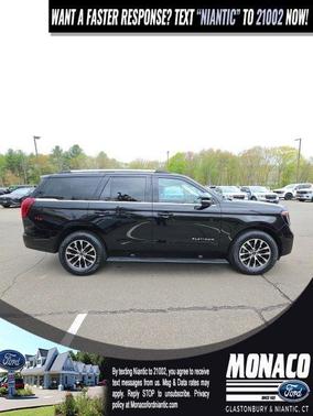 AGATE BLACK METALLIC 2025 Ford Expedition Platinum