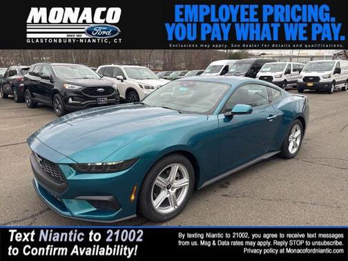 ADRIATIC BLUE METALLIC 2026 Ford Mustang EcoBoost Premium