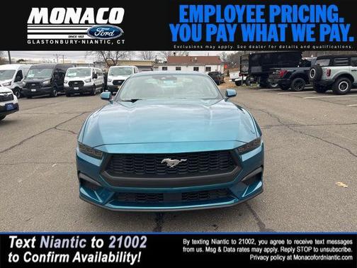 ADRIATIC BLUE METALLIC 2026 Ford Mustang EcoBoost Premium