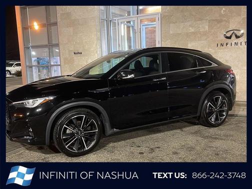 Black Obsidian 2022 INFINITI QX55 ESSENTIAL
