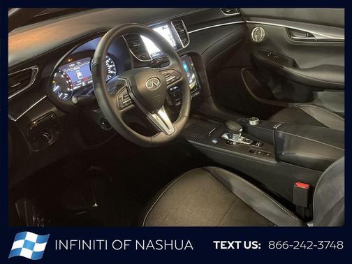 Black Obsidian 2022 INFINITI QX55 ESSENTIAL