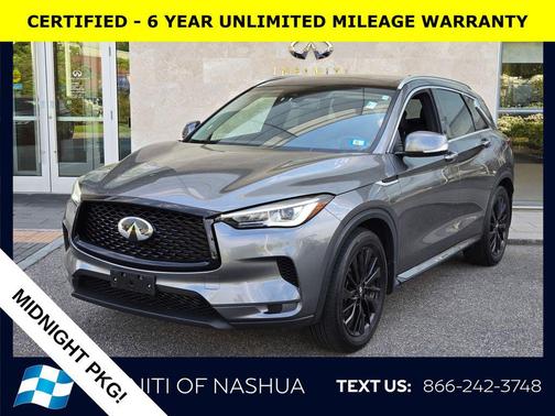 Graphite Shadow 2023 INFINITI QX50 LUXE AWD