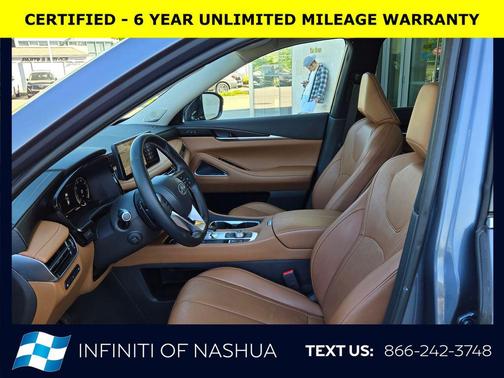 Moonbow Blue 2023 INFINITI QX60 SENSORY