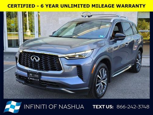 Moonbow Blue 2023 INFINITI QX60 SENSORY