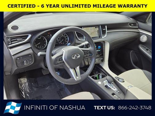 Radiant White 2023 INFINITI QX55 ESSENTIAL