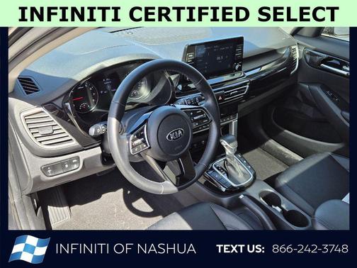 Gravity Gray 2021 Kia Seltos EX