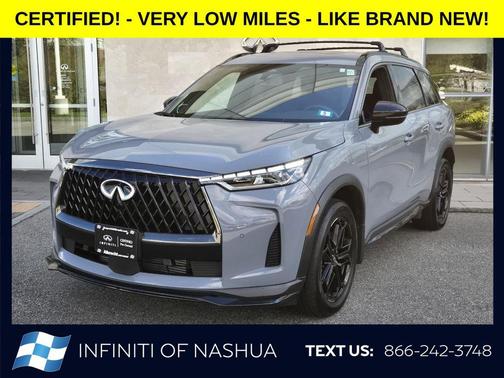 Harbor Gray 2026 INFINITI QX60 SPORT AWD