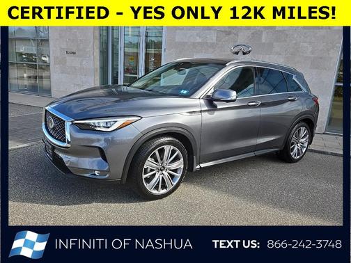 Graphite Shadow 2022 INFINITI QX50 SENSORY AWD