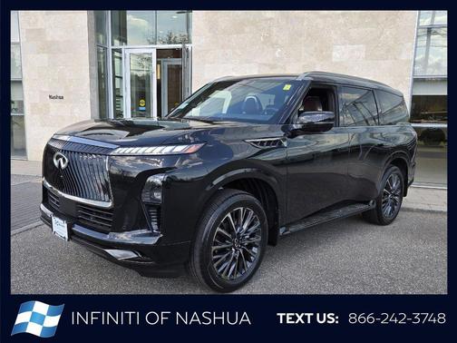Mineral Black/Graphite Shadow 2026 INFINITI QX80 AUTOGRAPH AWD