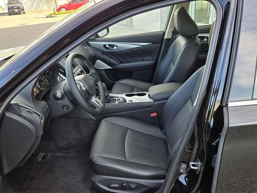 Black Obsidian 2023 INFINITI Q50 3.0t LUXE