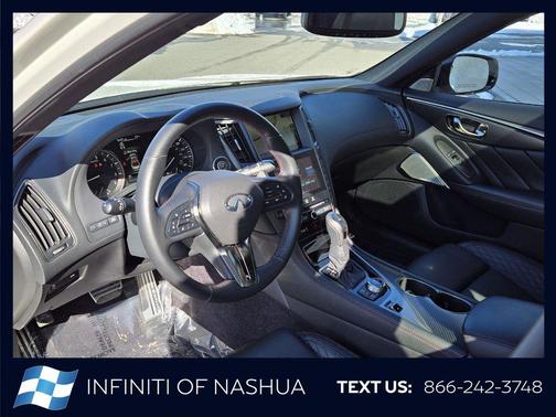 Majestic White 2024 INFINITI Q50 3.0t RED SPORT 400
