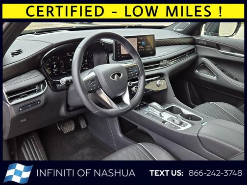 Deep Bordeaux/Black Obsidian 2026 INFINITI QX60 AUTOGRAPH