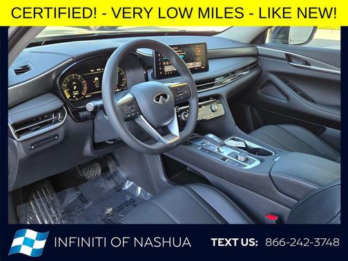 Black Obsidian 2026 INFINITI QX60 PURE AWD